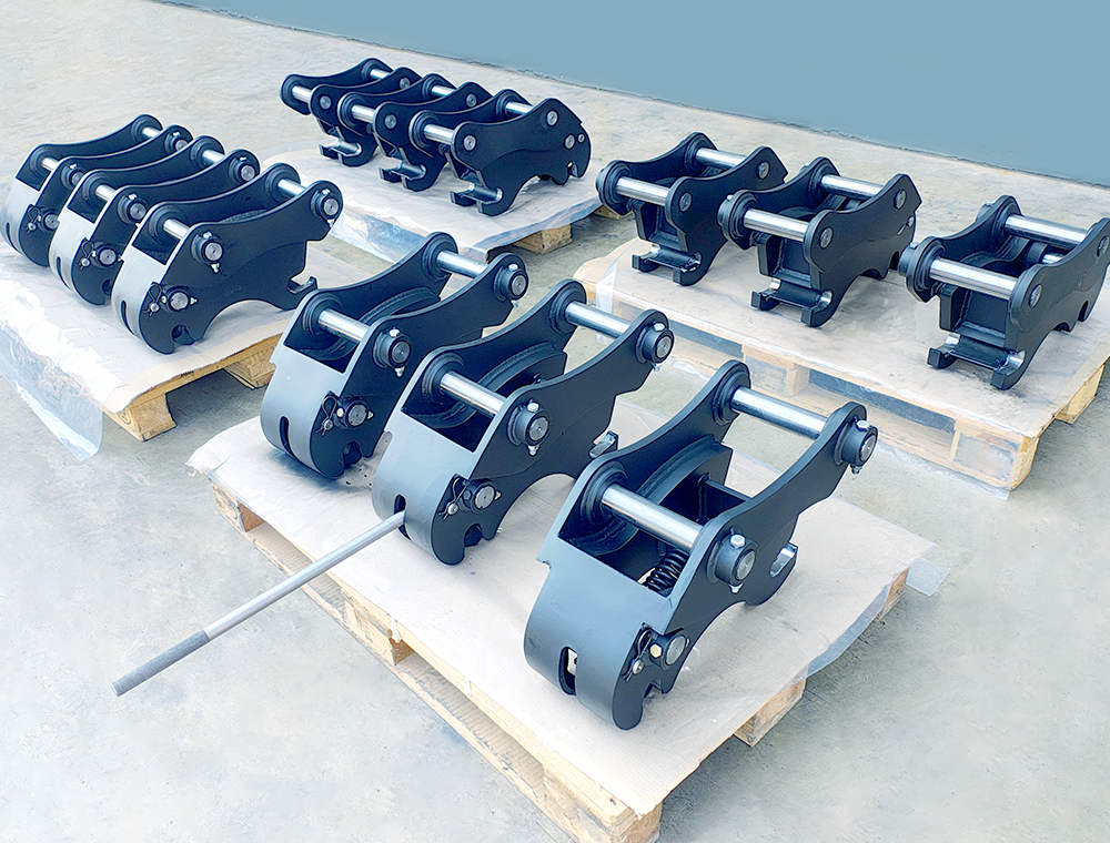 quick coupler backhoe assembly